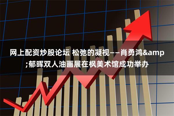 网上配资炒股论坛 松弛的凝视——肖勇鸿&郁晖双人油画展在枫美术馆成功举办